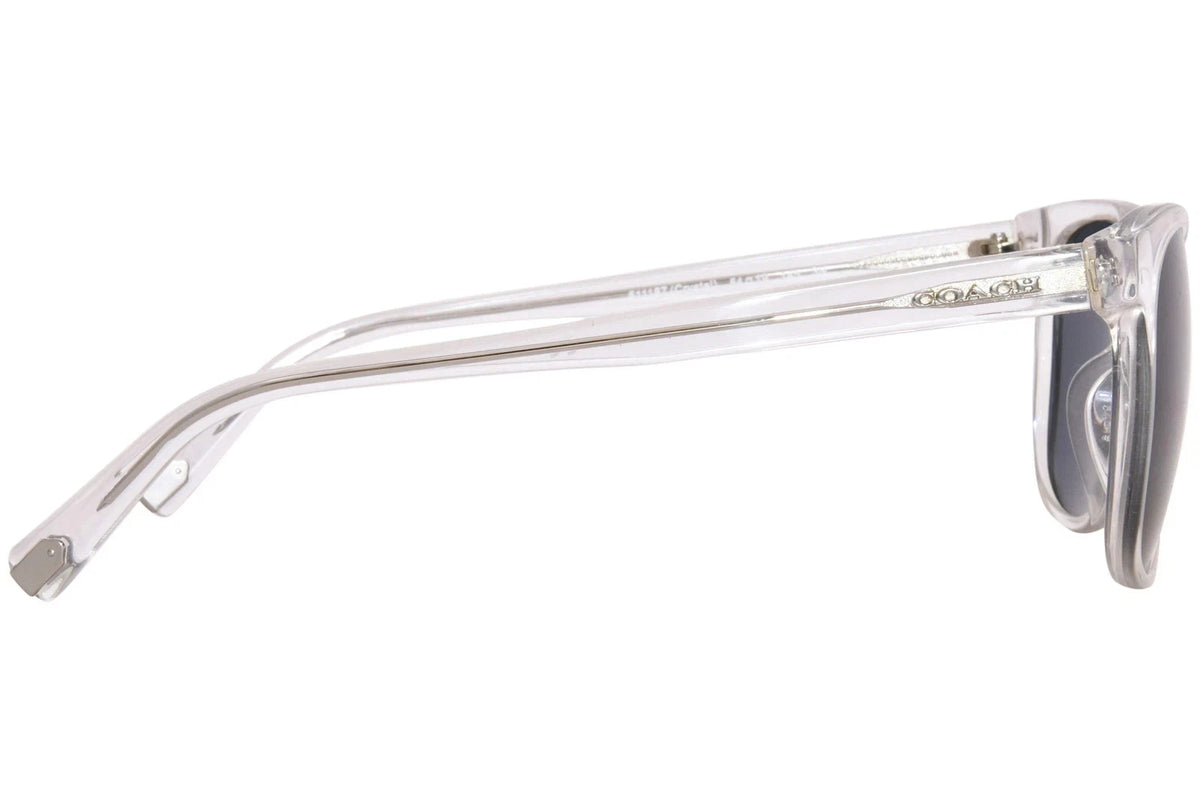 Coach 0HC8313U-511187-54 Clear Round SUNGLASSES 54mm Sunglasses