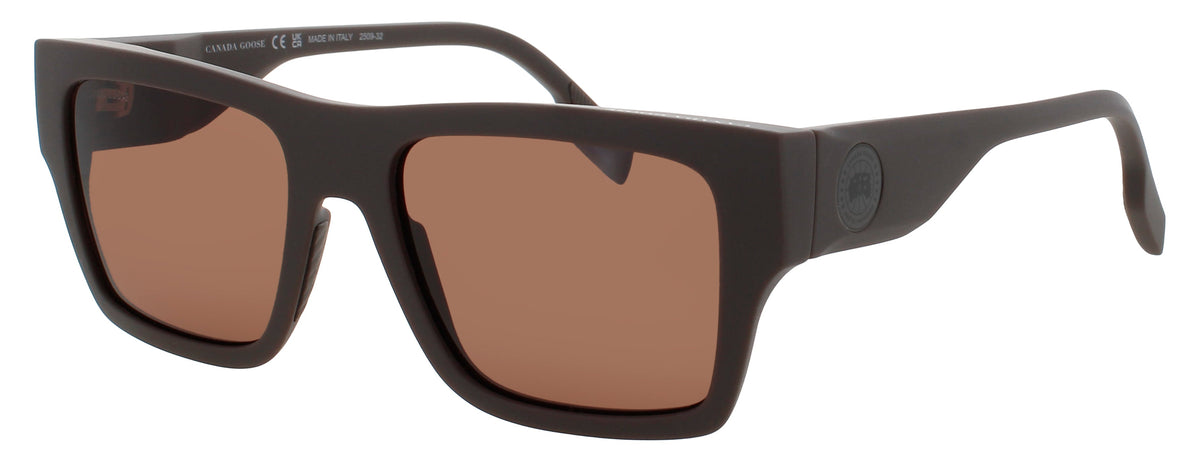 Canada Goose GC25625S-SID-211 MATTE BROWN  Men's Sunglasses 56mm