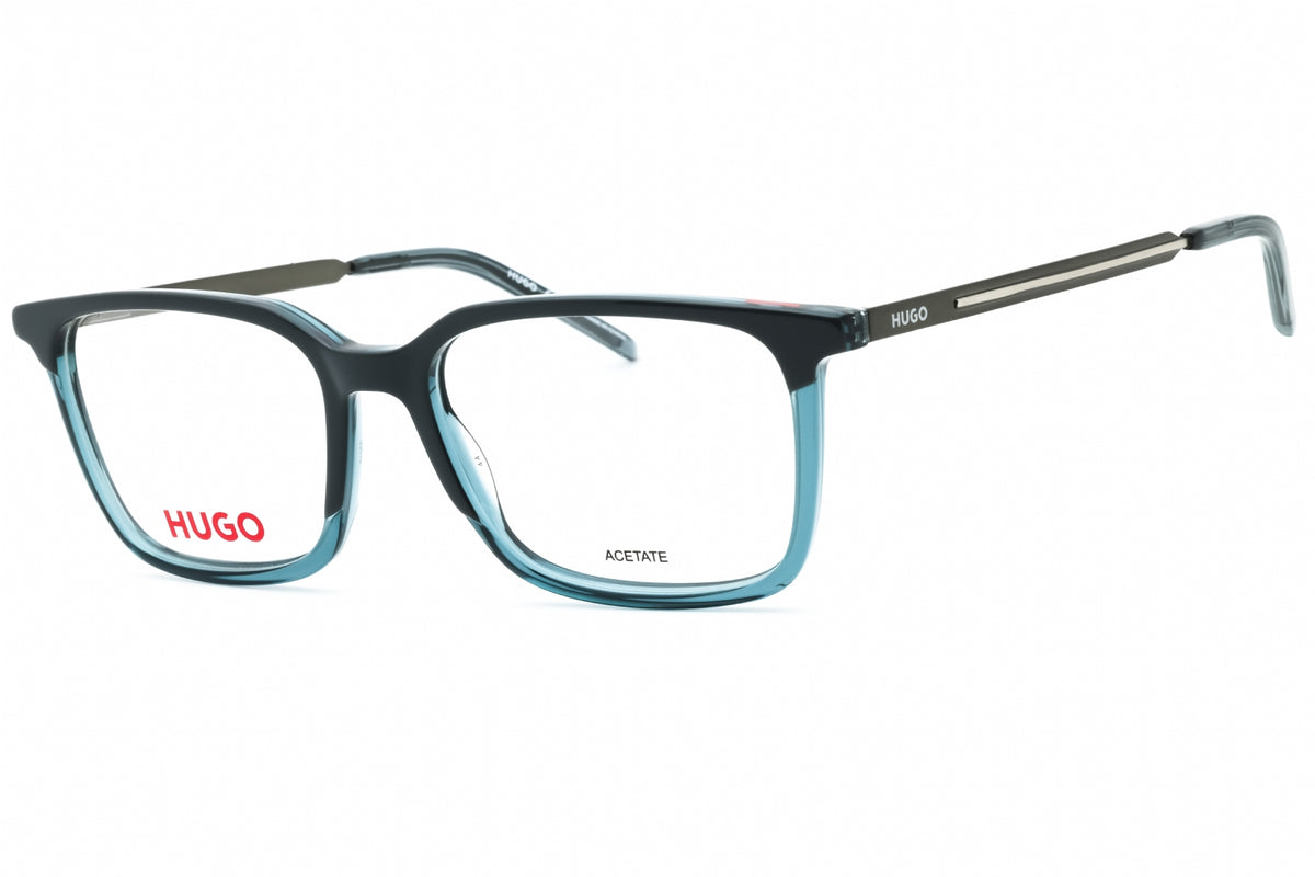 HUGO HG 1125-009V 00 GREY BLUE Rectangular Eyeglasses 53mm