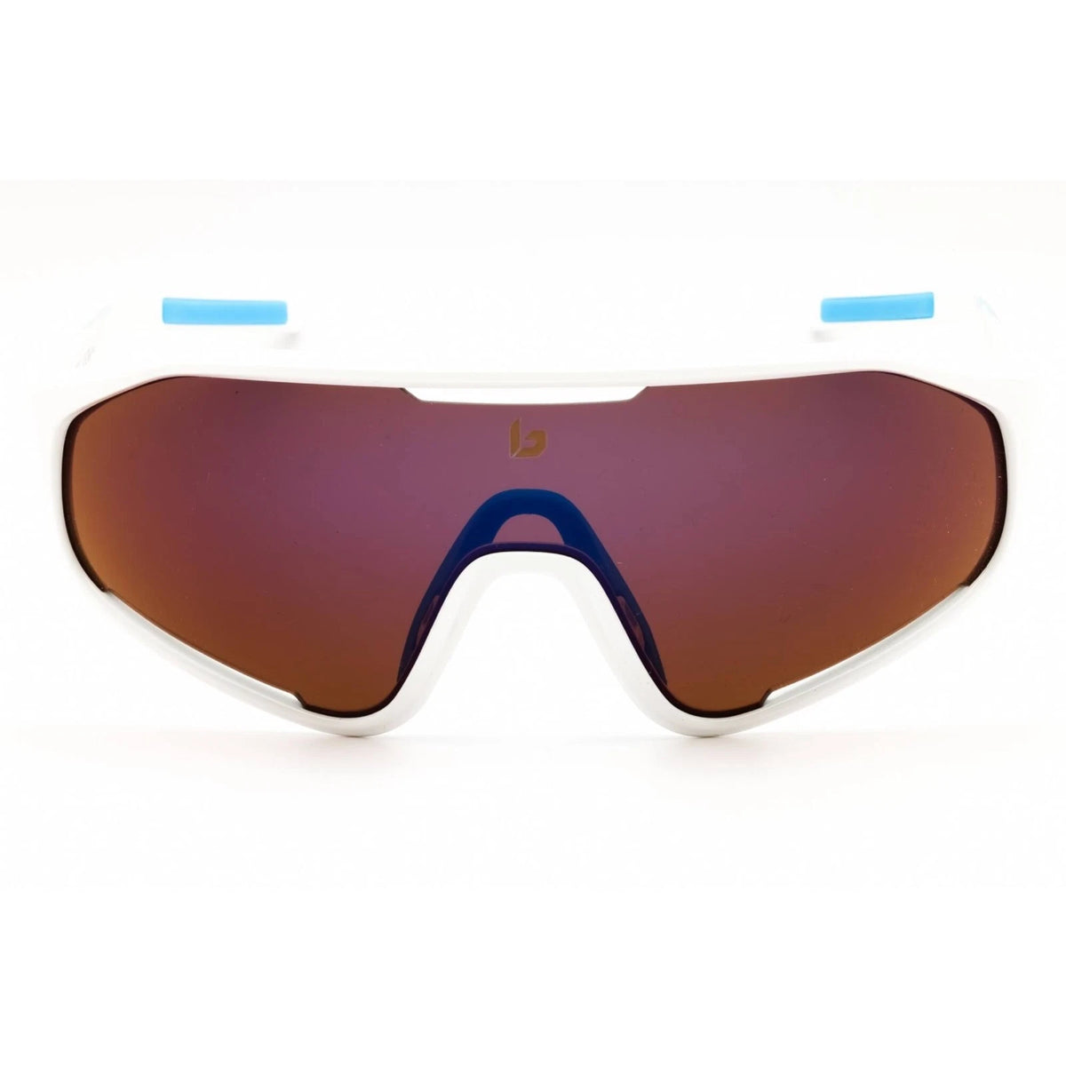 Bolle BS010006 White Shiny Rectangular Sunglasses 136mm Sunglasses