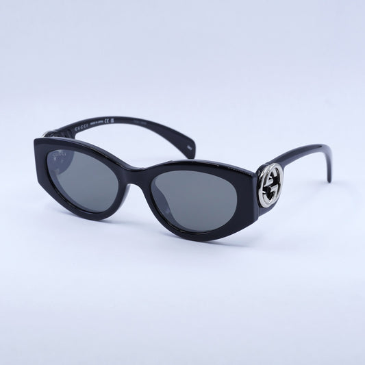 Gucci GG1691S-001-54 Black Round Sunglasses 54mm