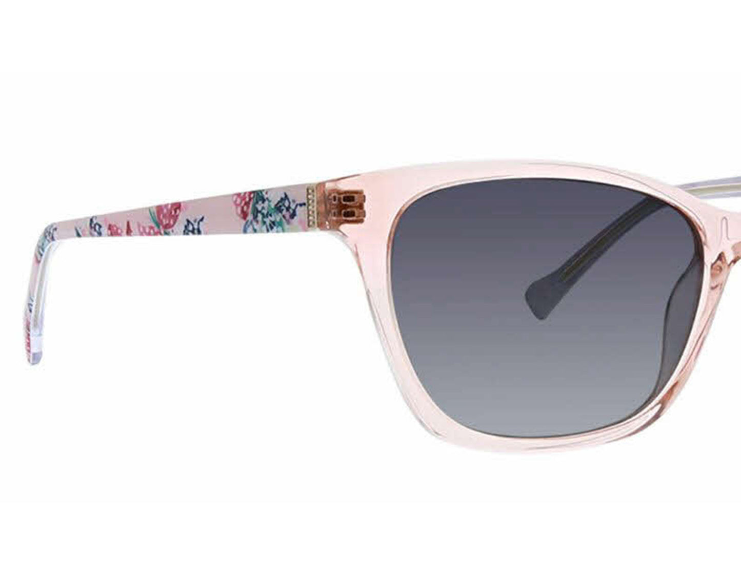 Vera Bradley Cheryl P Rose Toile 5416 54mm New Sunglasses
