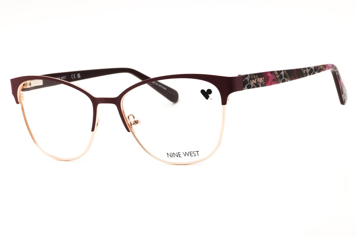 Nine West NW8021 N-615 MAGENTA Cat eye Eyeglasses 54mm Eyeglasses