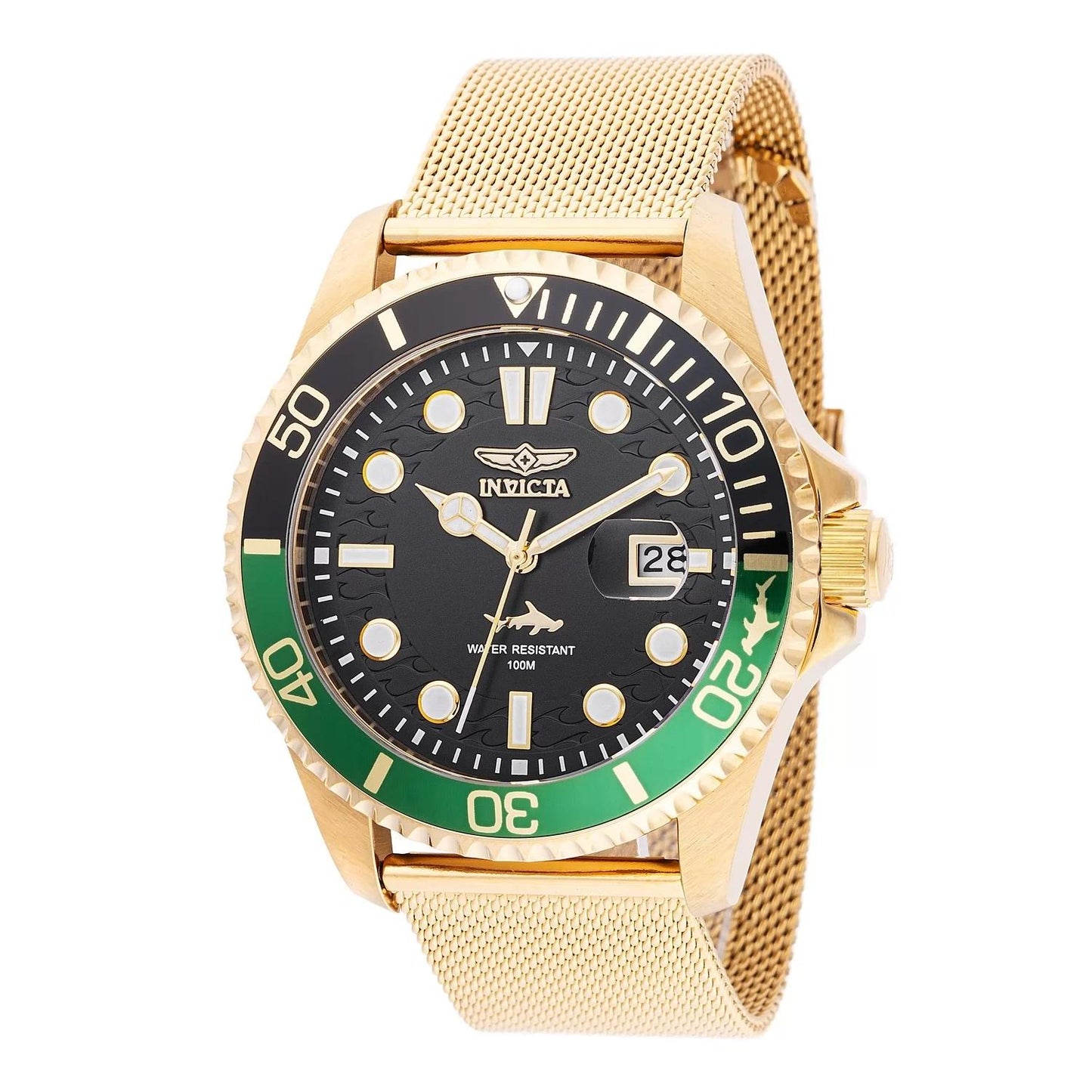 Invicta 47179 47179 Watch - Black Dial Stainless Steel Band