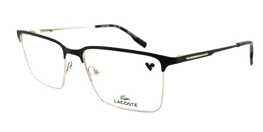 Lacoste L2296N 002 Matte Black / Rubberized  Eyeglasses 45mm