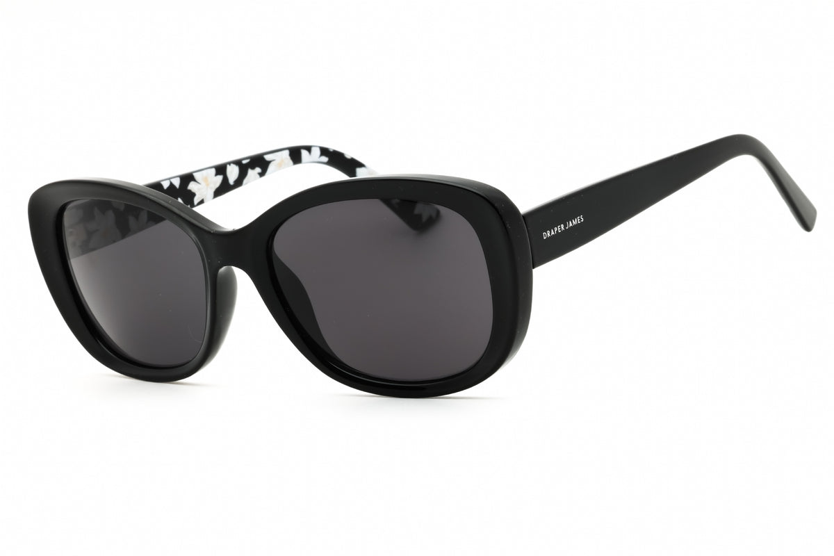 Draper James DJ9031-001 BLACK Oval Sunglasses 56mm Sunglasses