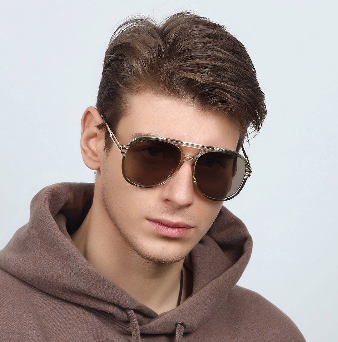 Gucci GG1104S-003-61 61mm New Sunglasses