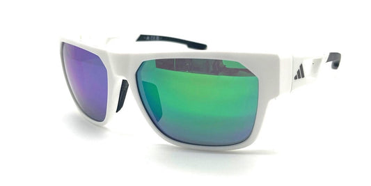 Adidas SP0102/S 21Q White  Sunglasses 57mm