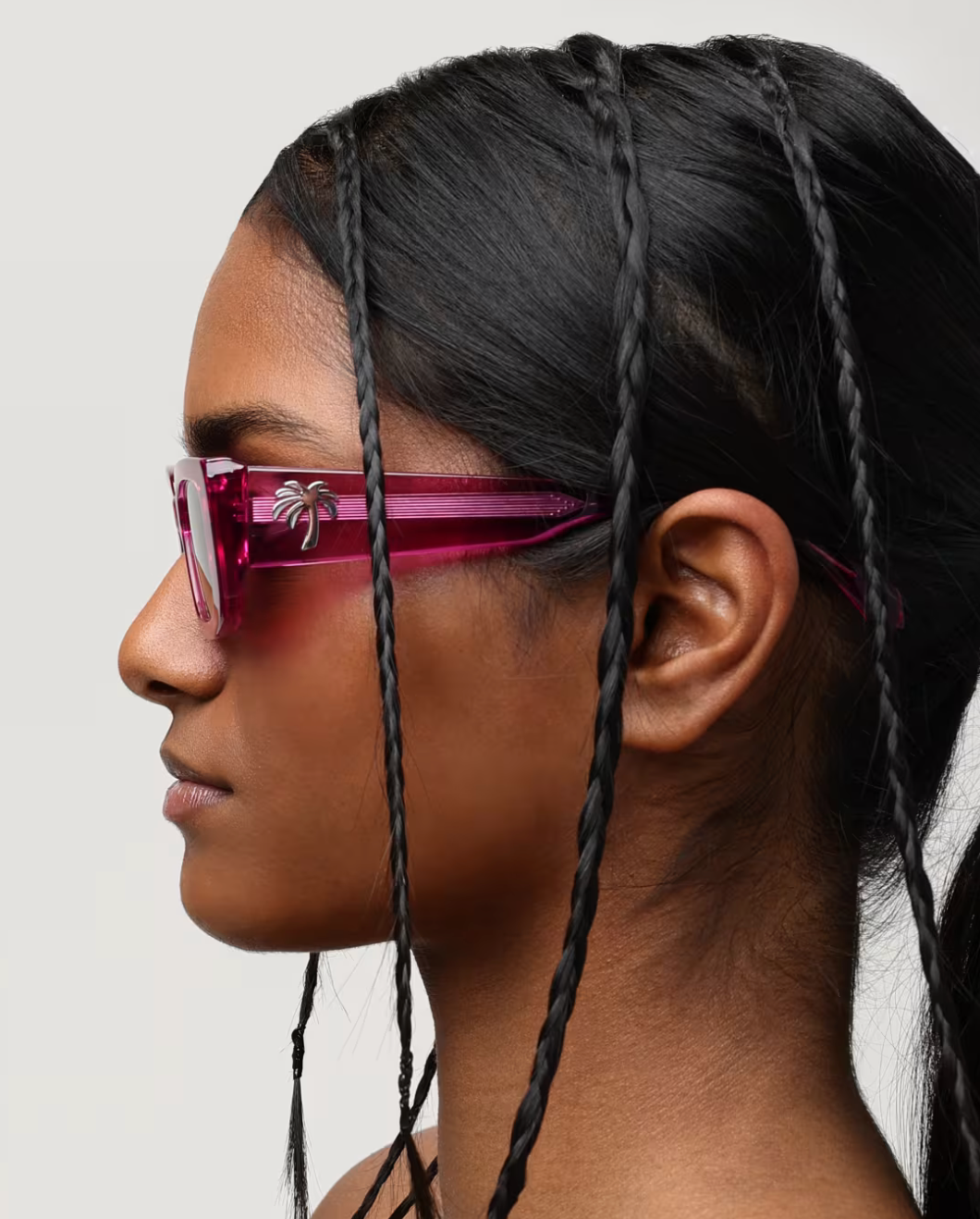 Palm Angels PERI056S24PLA0013007 51mm New Sunglasses