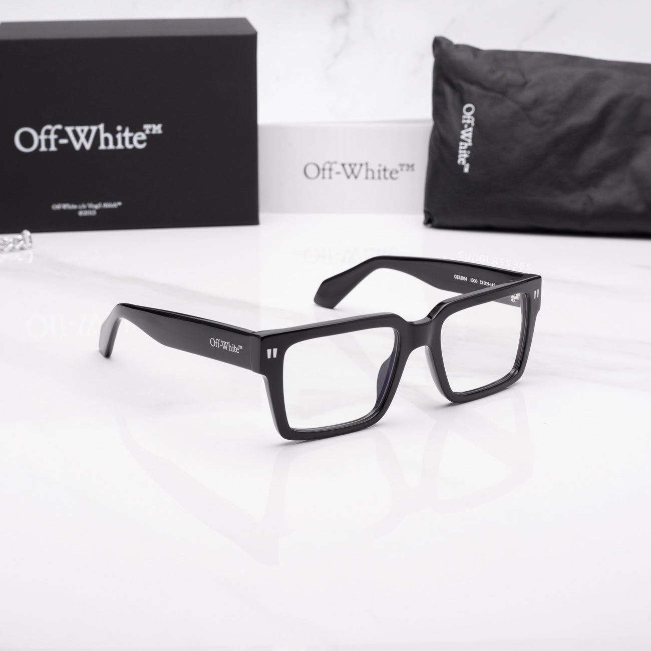 Off-White OERJ054S24PLA0011000 53mm New Eyeglasses