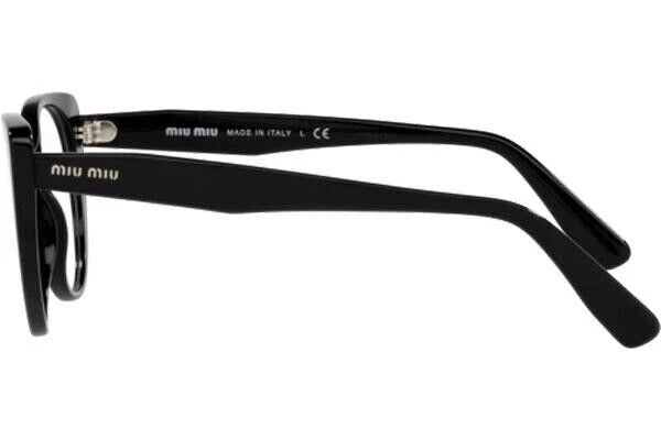 Miu Miu 0MU06TV-1AB1O1-48 Black Sunglasses EYEGLASSES 48mm Eyeglasses