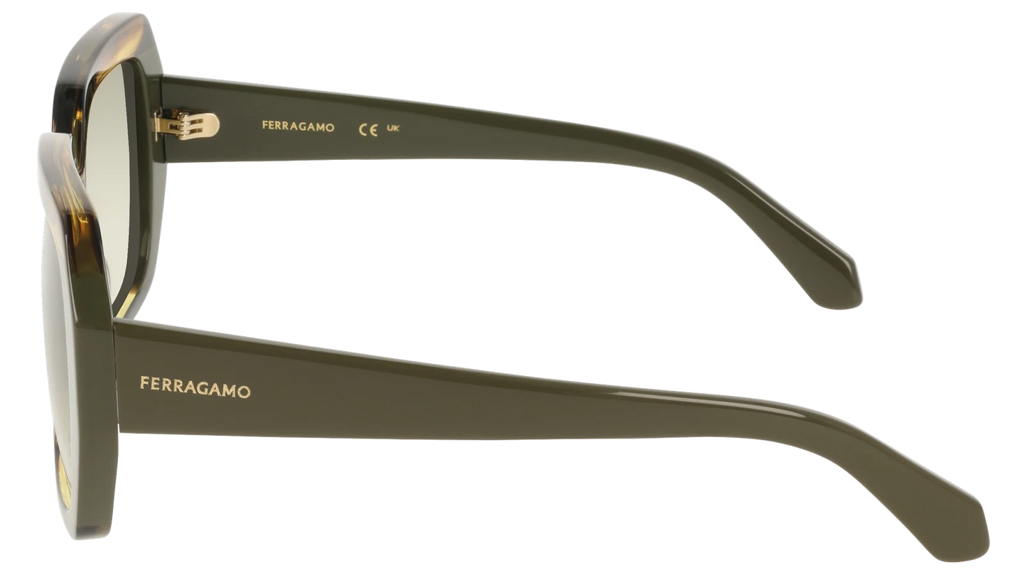 Salvatore Ferragamo SF2081S-322-5617 56mm New Sunglasses