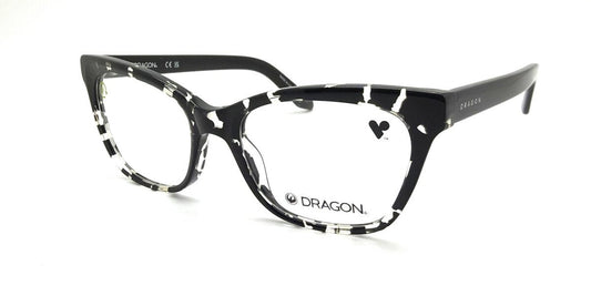 Dragon DR2055 005 BLACK CRYSTAL/TOR Black Crystal / Tortoise  Eyeglasses 53mm