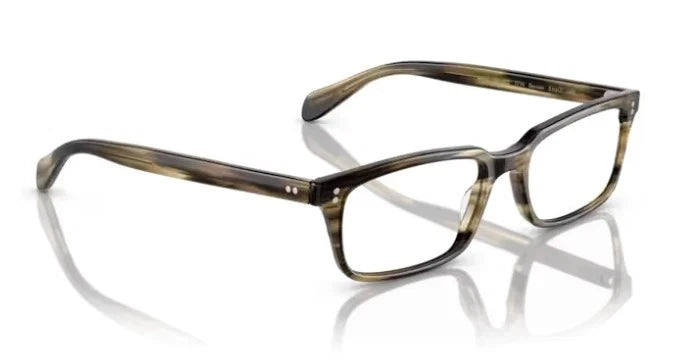 Oliver Peoples 0OV5102-1719-56 Olive Smoke Rectangle EYEGLASSES 0mm Eyeglasses