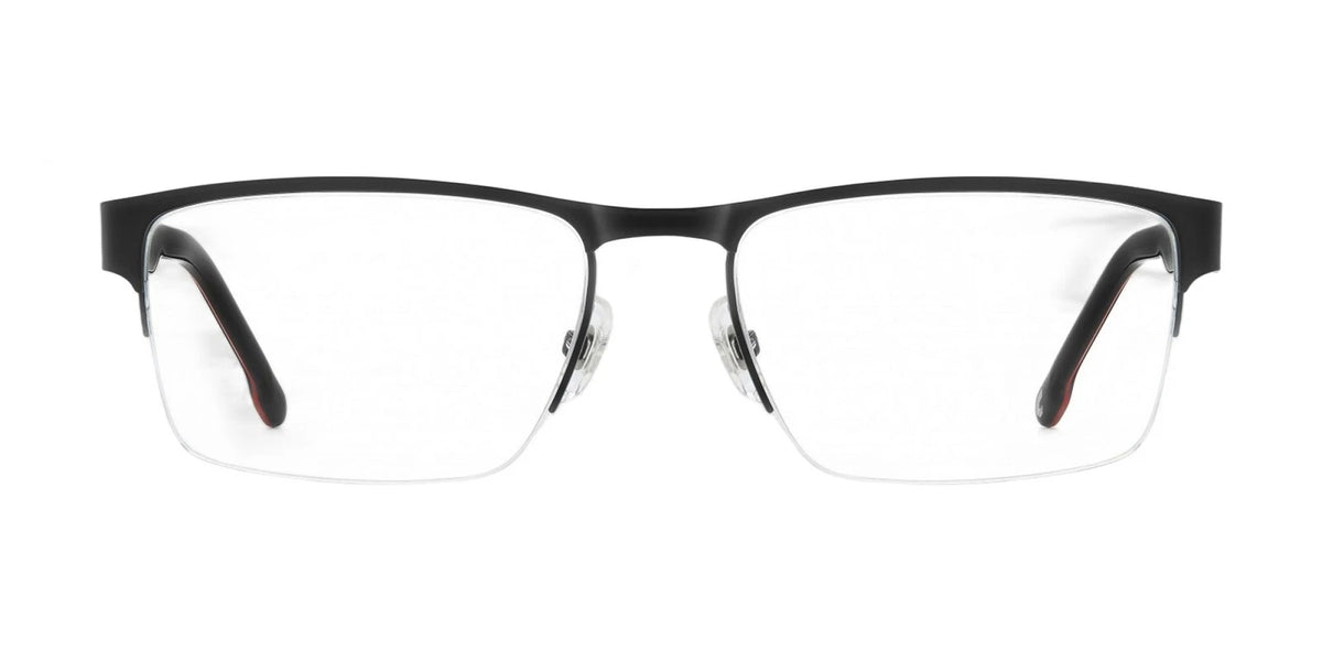 Carrera CARRERA8914-BLX-56 Matte Black Red Rectangle Eyeglasses 56mm Eyeglasses