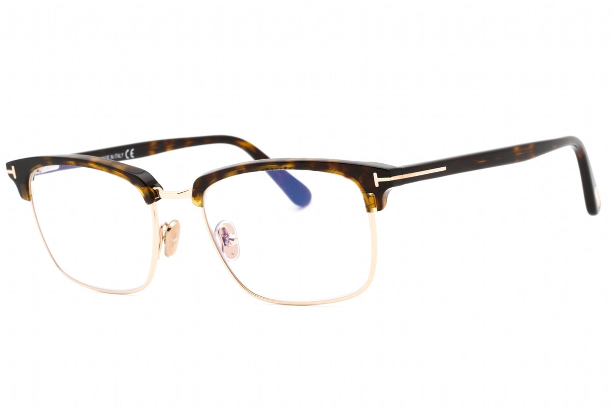 Tom Ford FT5801-B-052 Classic Dark Havana Rectangular Eyeglasses 54mm