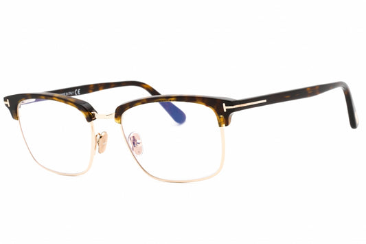 Tom Ford FT5801-B-052 Classic Dark Havana Rectangular Eyeglasses 54mm