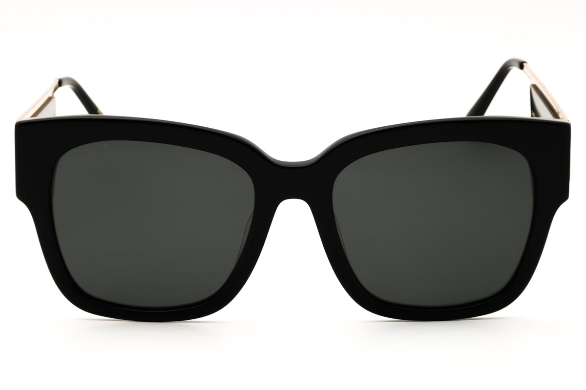 DIFF Eyewear ISABELLA-IC01-0420 BLACK Rectangular Sunglasses 54mm Sunglasses