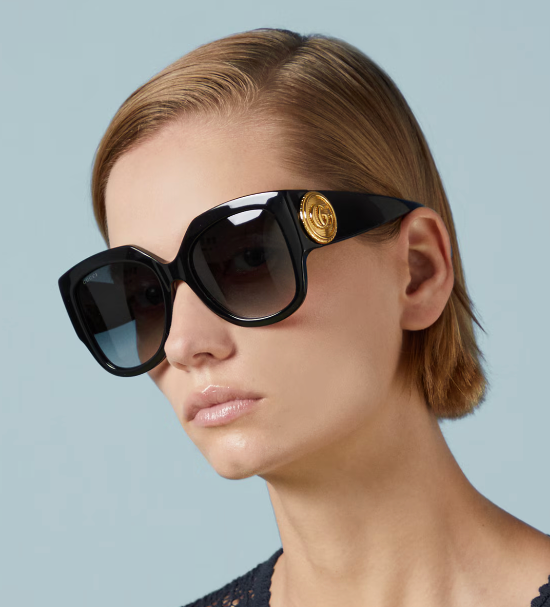 Gucci GG1407S-001 54 New Sunglasses