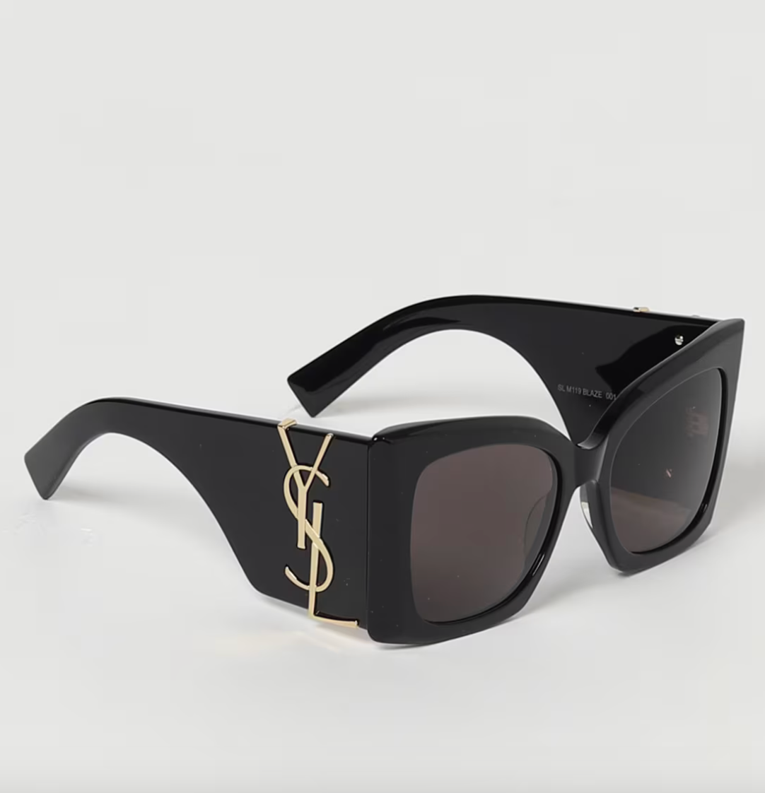 Yves Saint Laurent SL-M119-BLAZE-001 54mm New Sunglasses