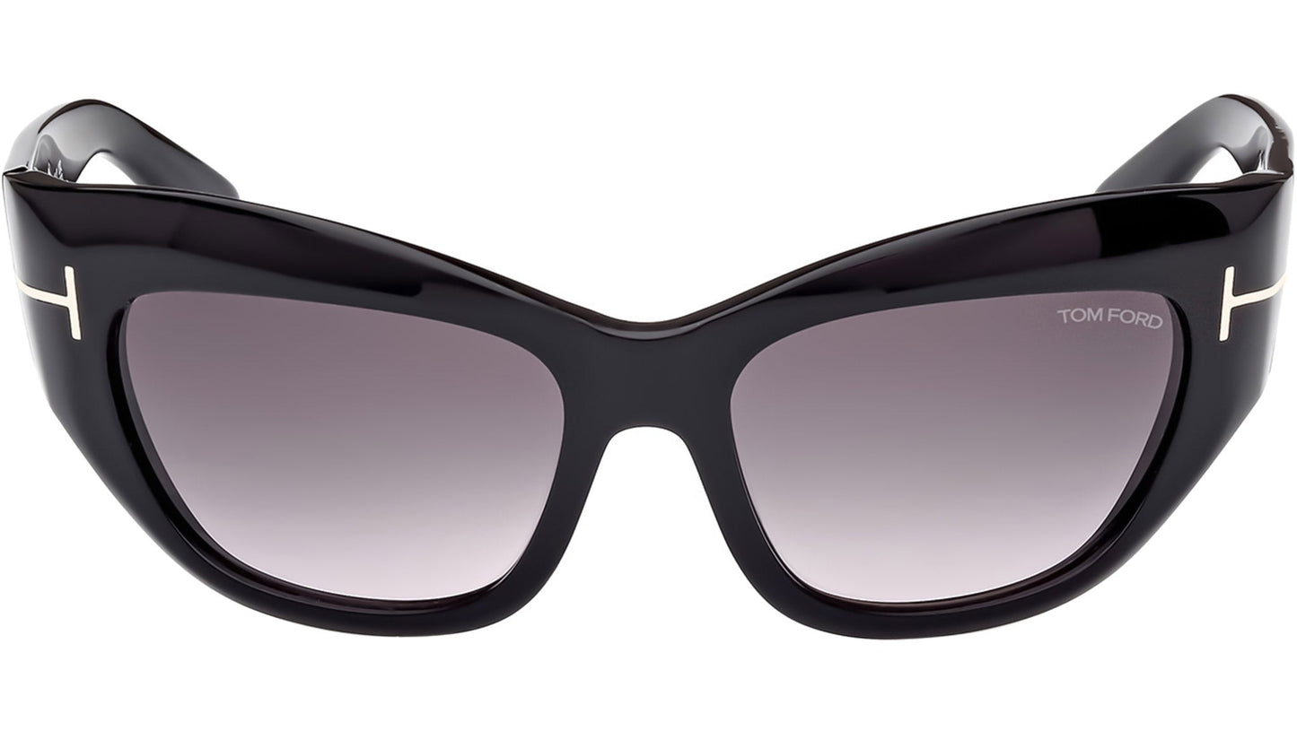 Tom Ford FT1065-01B 55mm New Sunglasses