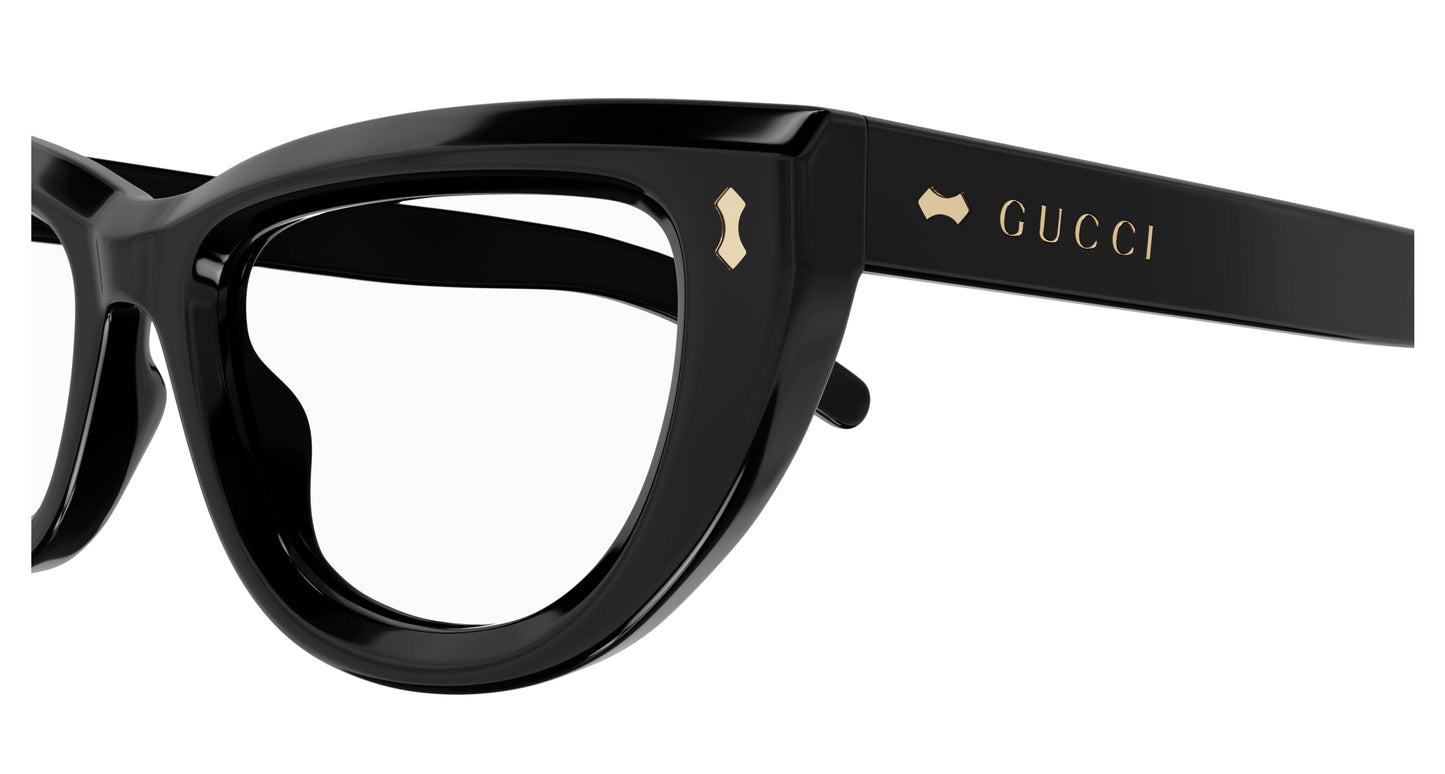 GUCCI GG1521o-001 51mm New Eyeglasses