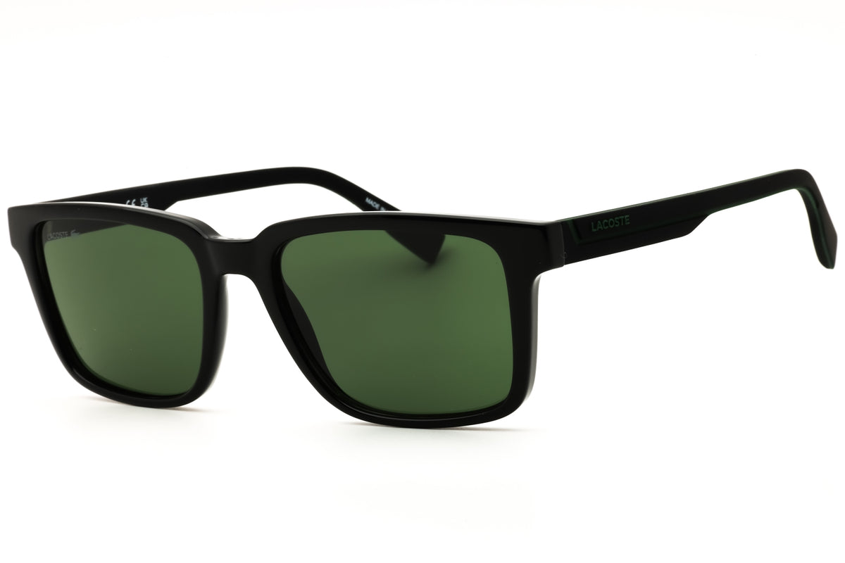 Lacoste L6032S-001 BLACK Rectangular Sunglasses 54mm Sunglasses