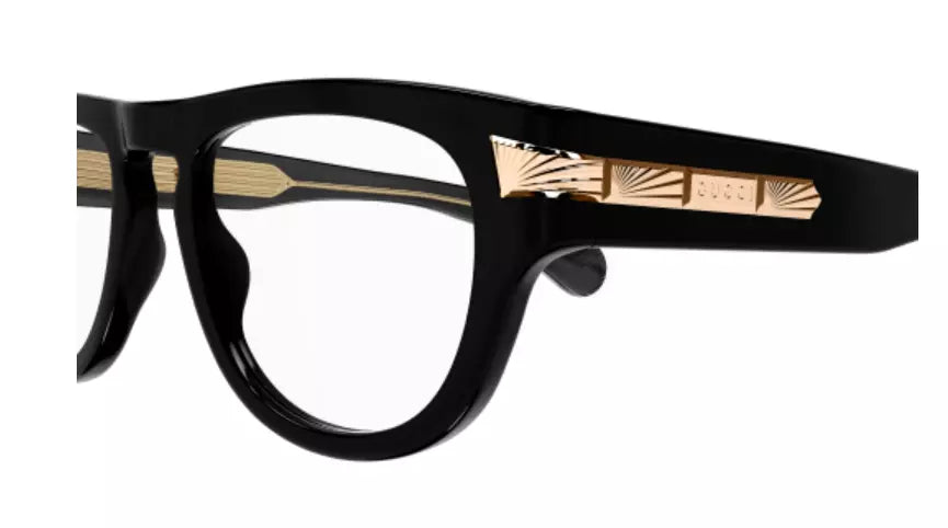 Gucci GG1519O-001 51mm New Eyeglasses