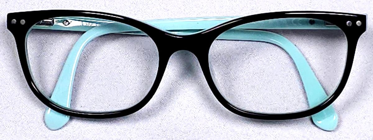 Kate Spade RAELYNN 807 Black Rectangle Eyeglasses 53mm Eyeglasses