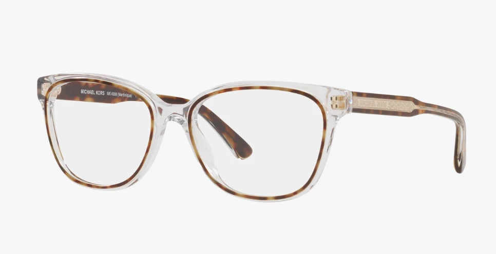Michael Kors 0MK4090-3251-54 Pink Aviator EYEGLASSES 56mm Eyeglasses