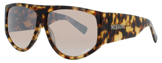 Missoni MIS-0165/S-P65/NQ Havana Shield Sunglasses 61mm