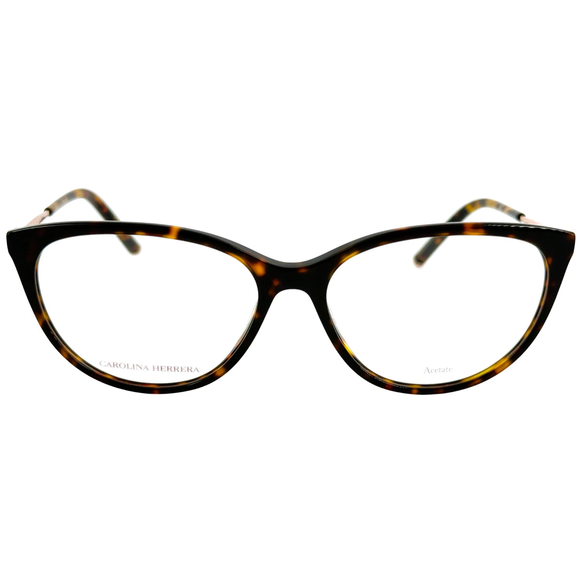 Carolina Herrera HER-0196 2IK Gold Rectangle Eyeglasses 55mm Eyeglasses