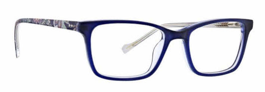 Vera Bradley Mallie Java Navy Camo 4916 49mm New Eyeglasses