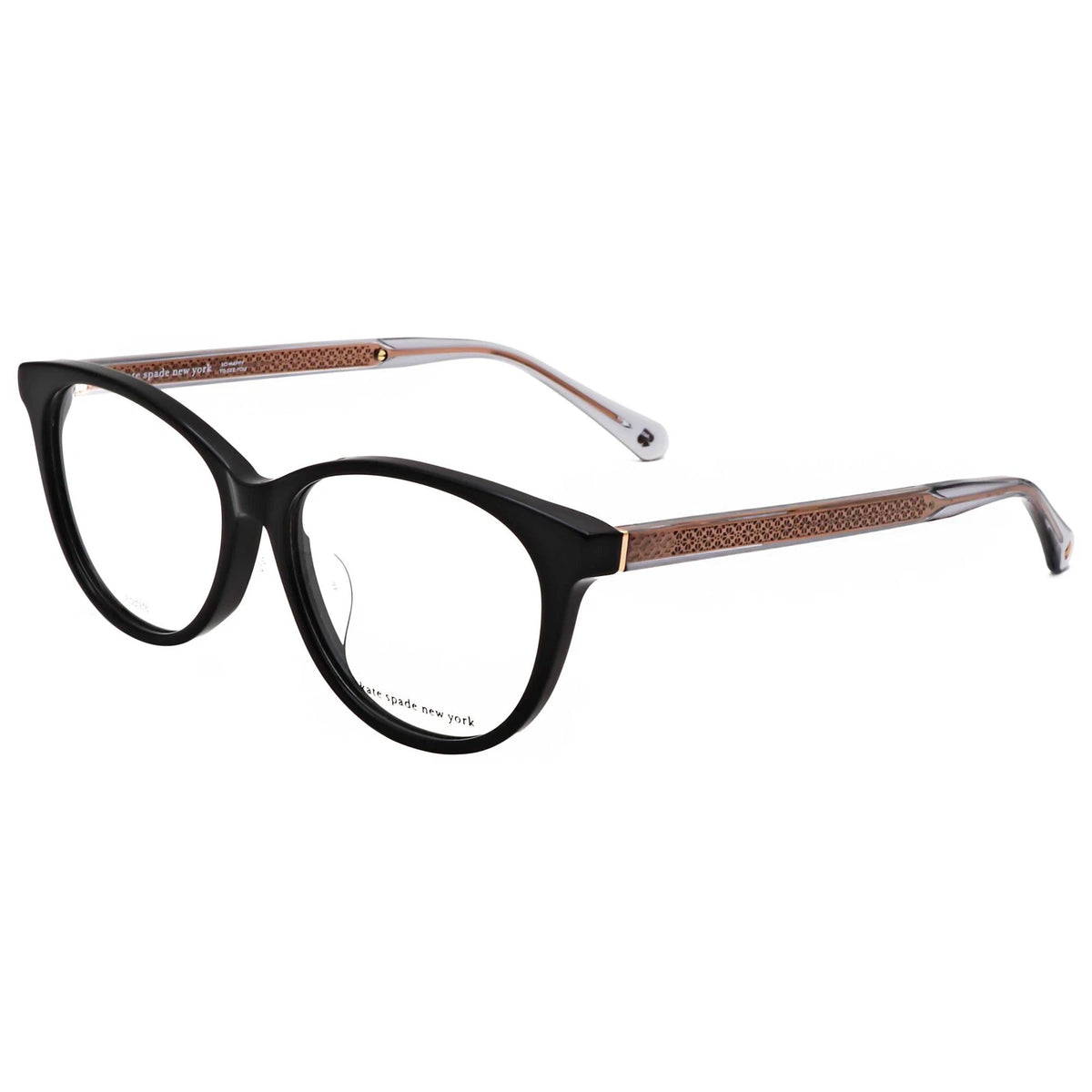 Kate Spade MARSEILLE/F-807-53 Black Rectangle Eyeglasses 53mm Eyeglasses
