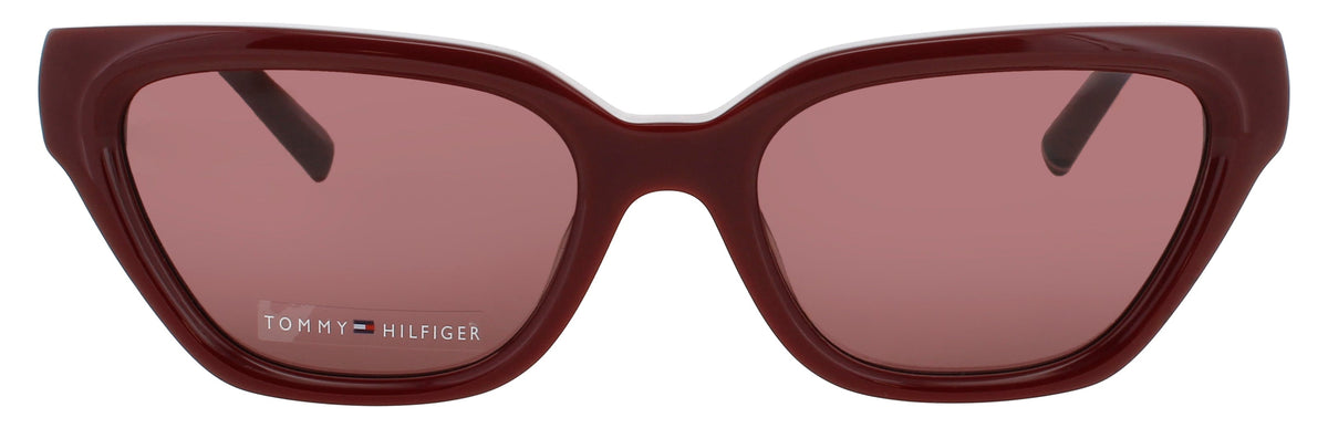 Tommy Hilfiger TH-SRG-LHF/U1 BURGUNDY  Men's Sunglasses 54mm