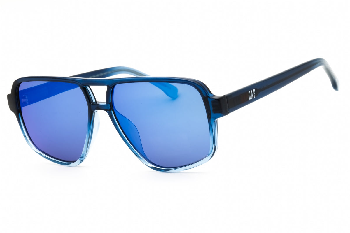 GAP SGP202-0NAV NAVY GRADIENT Rectangular Sunglasses 52mm Sunglasses