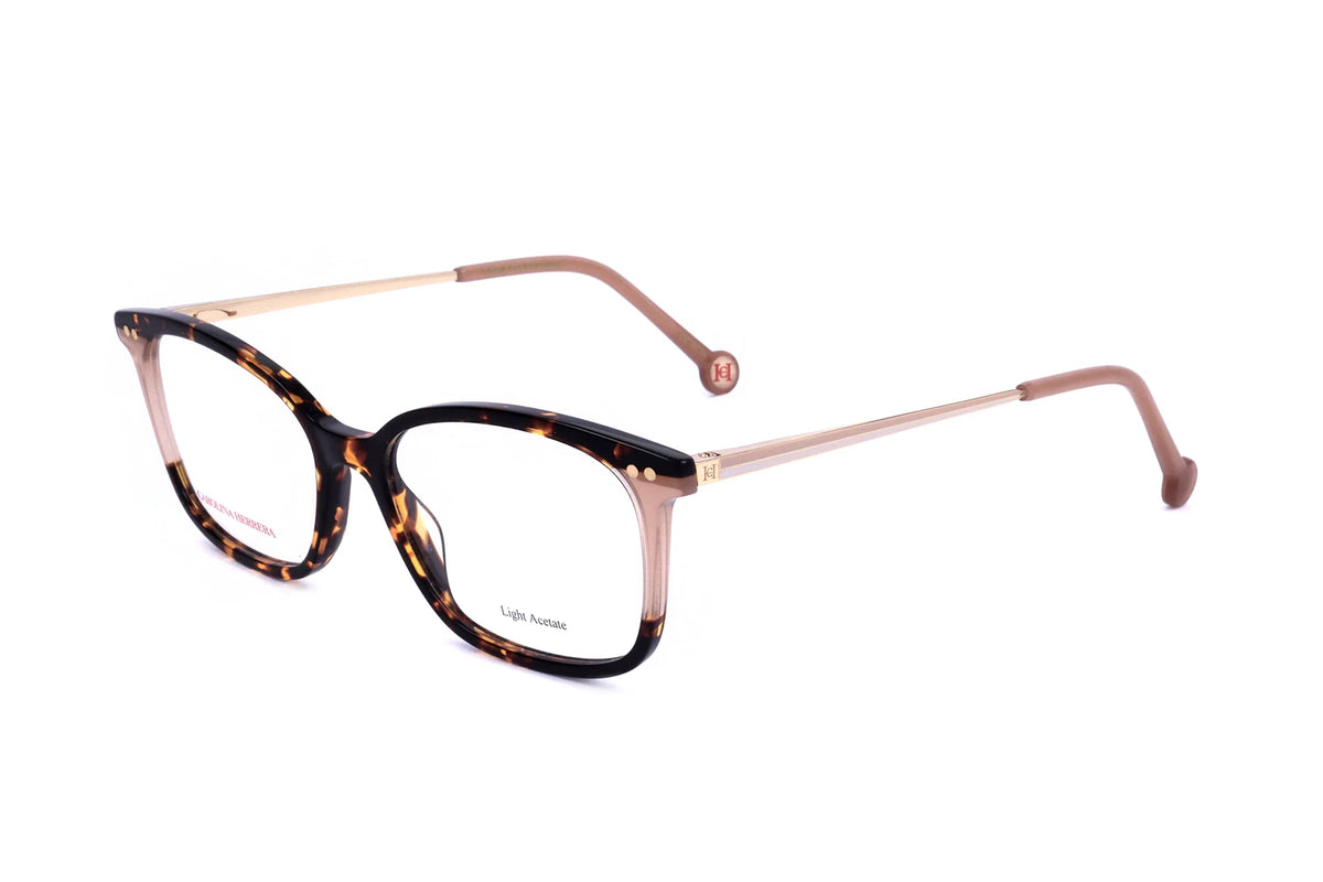 Carolina Herrera HER-0167 XLT Brown Rectangle Eyeglasses 53mm Eyeglasses