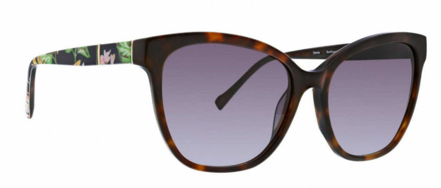 Vera Bradley Danna Sunflowers 5716 57mm New Sunglasses