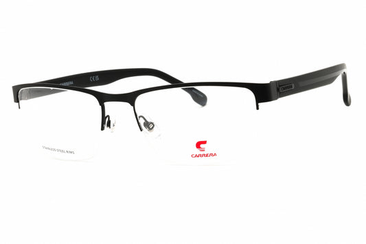 Carrera CARRERA 8888-0003 00 eyeglasses in mtt black frame with clear demo lenses