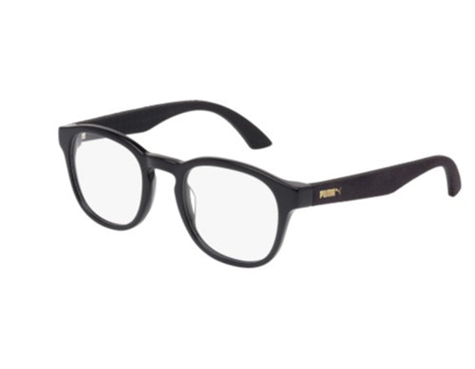Puma PU-00430-002 eyeglasses in havana frame with clear lenses