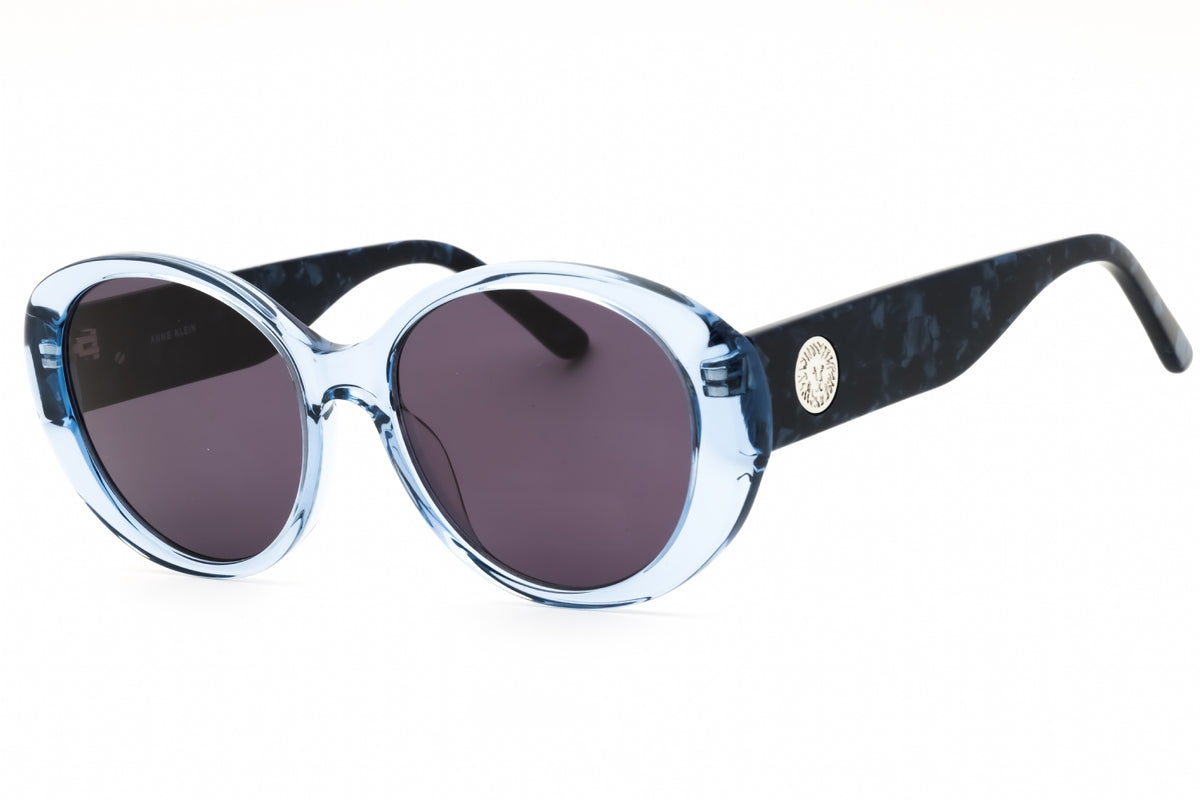Anne Klein AK7090-422 BLUE CRYSTAL Oval Sunglasses 54mm Sunglasses