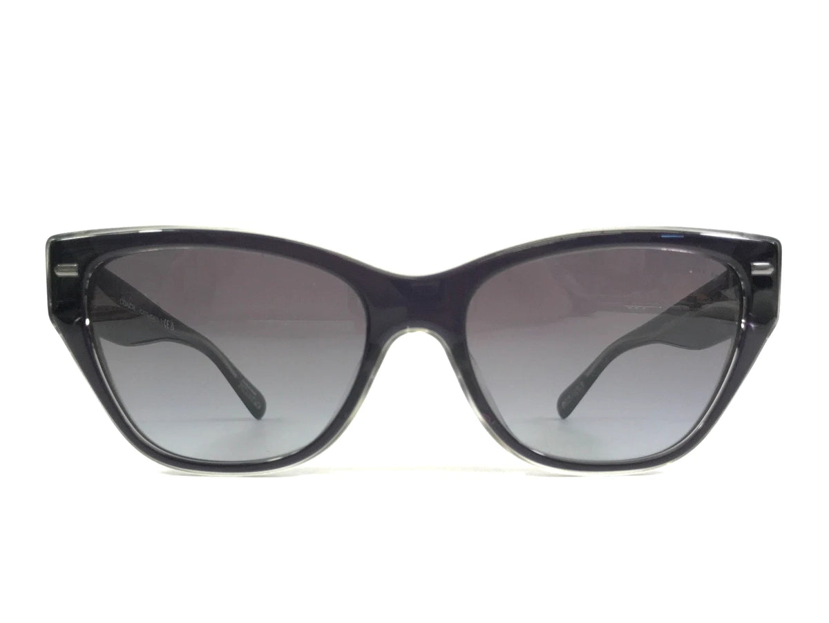 Coach 0HC8370U-57458G-54 Black Full Rim SUNGLASSES 0mm Sunglasses