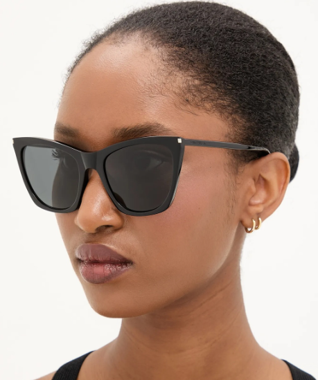 Yves Saint Laurent SL-214-KATE-THIN-001 55mm New Sunglasses