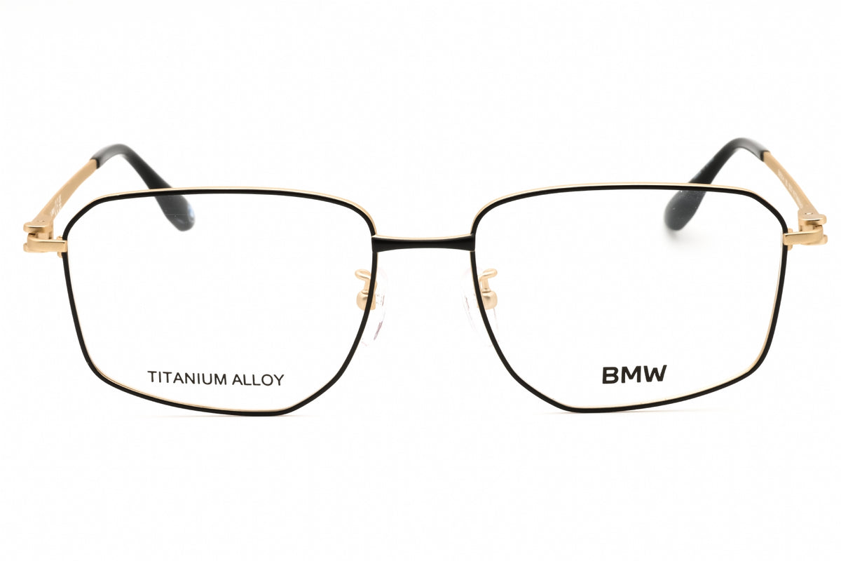 BMW BW5101-H-005 black Rectangular Eyeglasses 55mm