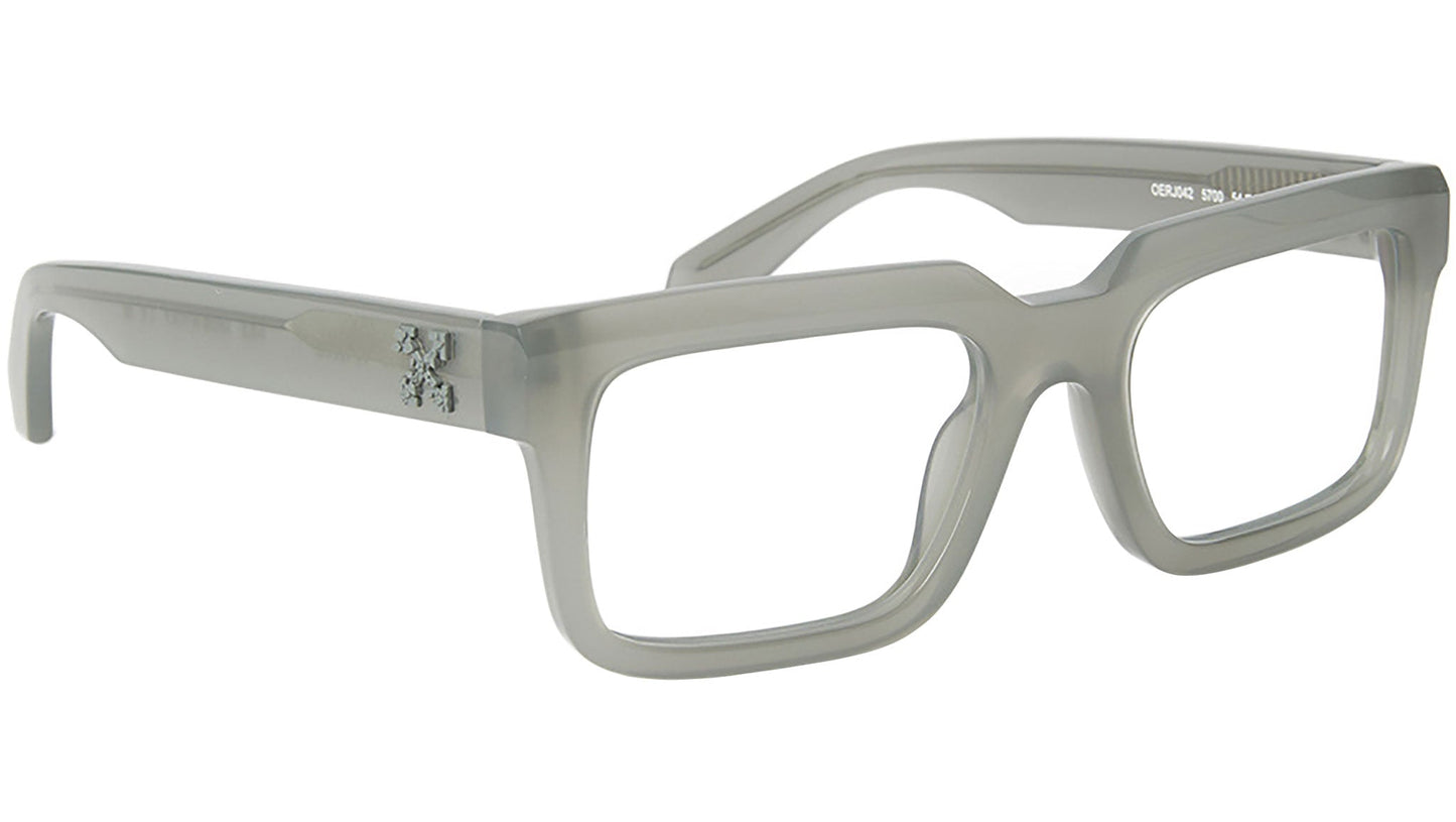 Off-White Style 42 Grey Blue Block Light 54mm New Eyeglasses