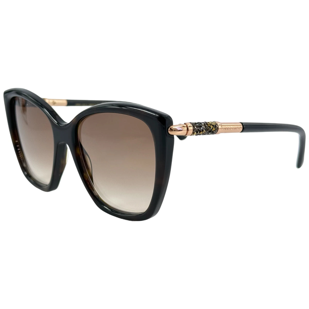 Jimmy Choo 0ROSE-S-086-55 Brown Aviator SUNGLASSES 0mm Sunglasses