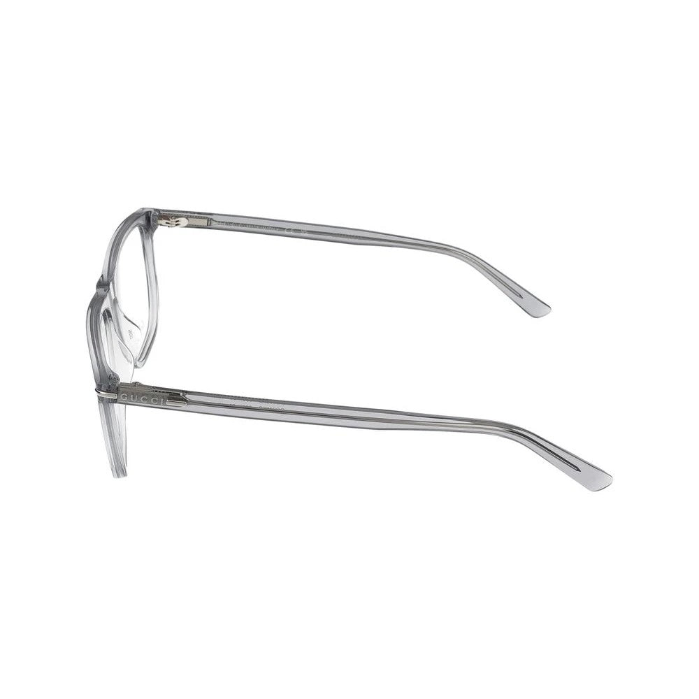 Gucci GG2130O-008 Grey Rectangular Eyeglasses 56mm Eyeglasses