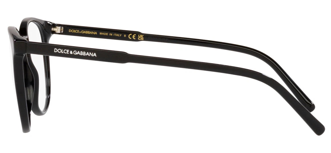 Dolce Gabbana 0DG3366F-501-54 Black Full Rim EYEGLASSES 54mm Eyeglasses