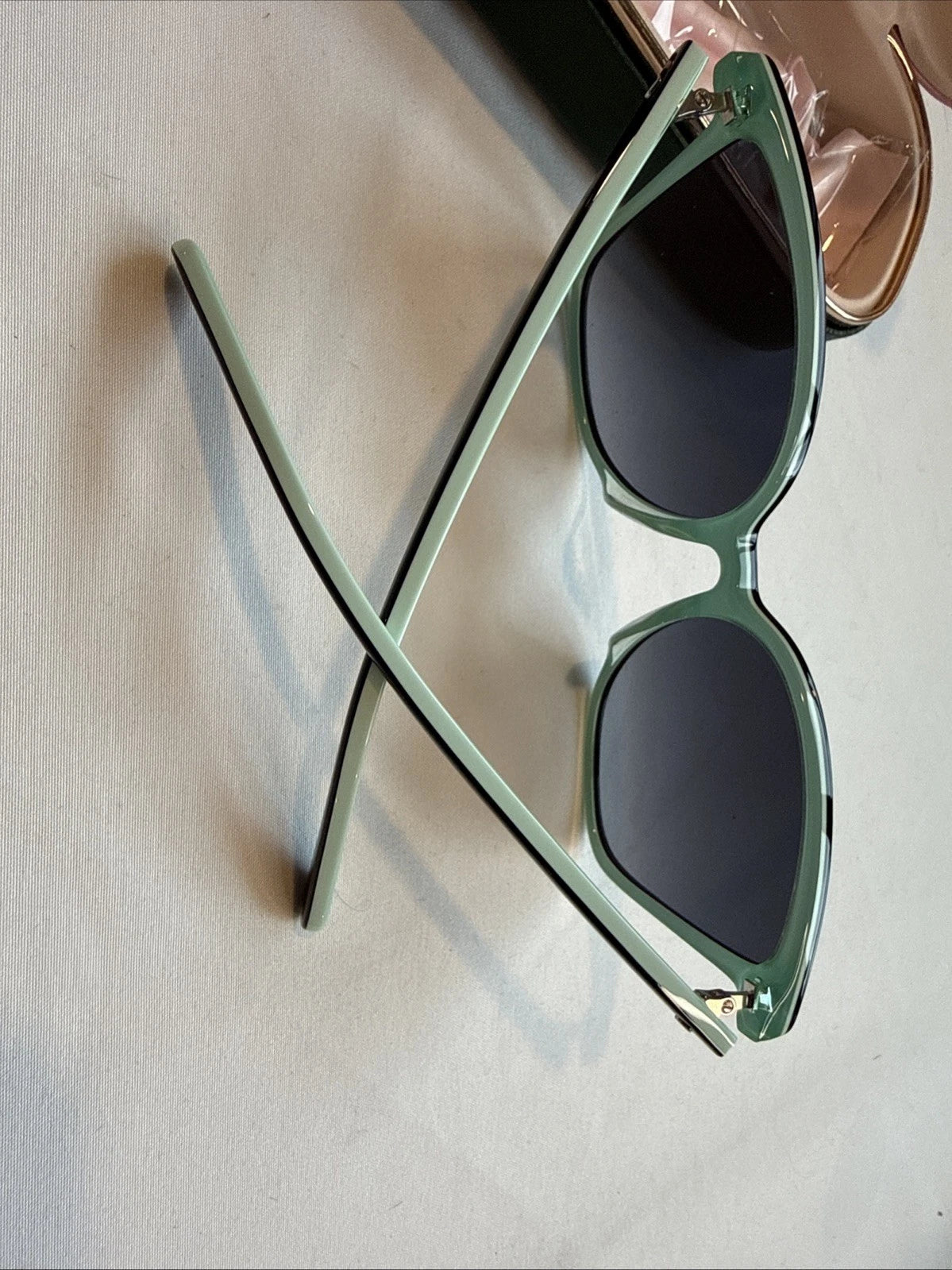 Kate Spade BRIGITTE/F/S-807-58 Black Rectangle Sunglasses 58mm Sunglasses