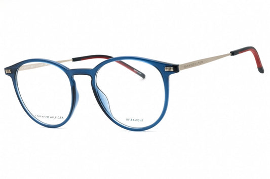 Tommy Hilfiger TH-2021-PJP-51 eyeglasses in blue black frame with clear lenses